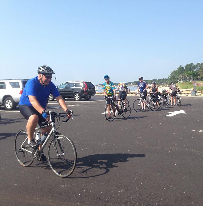 One of Bill's riders at the Mattituck Beach. Submitted by Norm