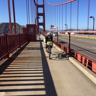 Across the Golden Gate Bridge