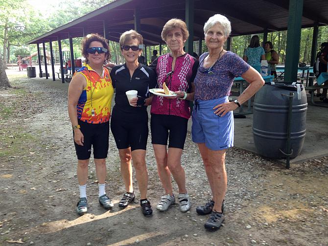 Hava, Barbara, MaryLou & Barbara