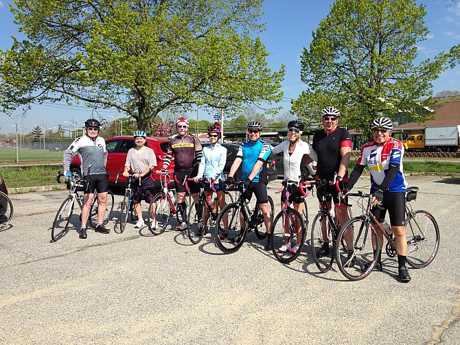 Rich's "Sayville to Babylon" Ride Start