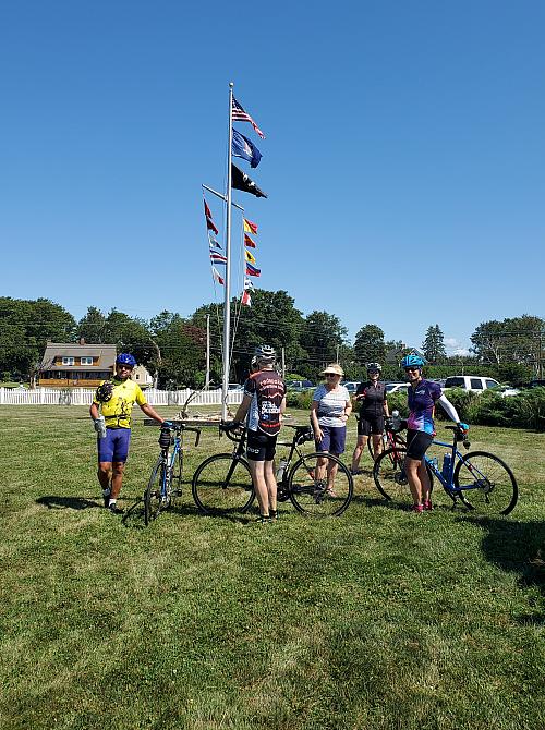 Cathy's Crew Rallies Around the Flag!