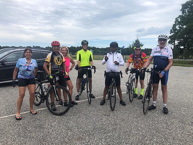 Mike's Crew Finishes Their Century