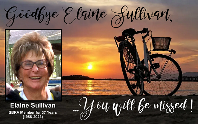 Goodbye to a dear friend Elaine Sullivan