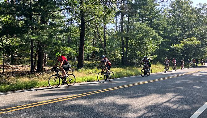 Coming Out of Manorville Over the Hill on South St