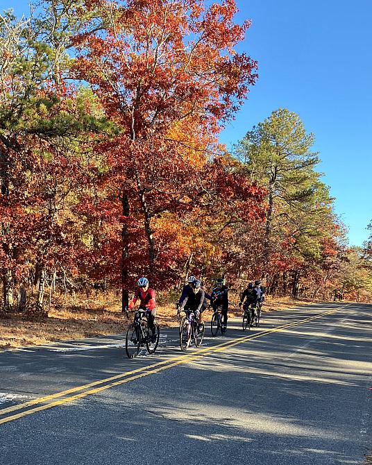 It's Brian's Ride on Connecticut ...