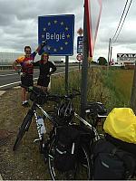 Arriving in Begium