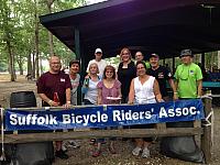 Some of the Volunteers Front & Center