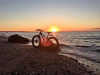 bike by the LI Sound