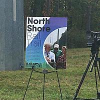 North Shore Rail Trail Ground Breaking 1