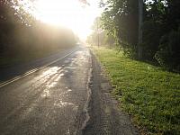 reaching Mattituck, early morning